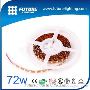 72w RGB IP65waterproof 12v flexible black light rope lights